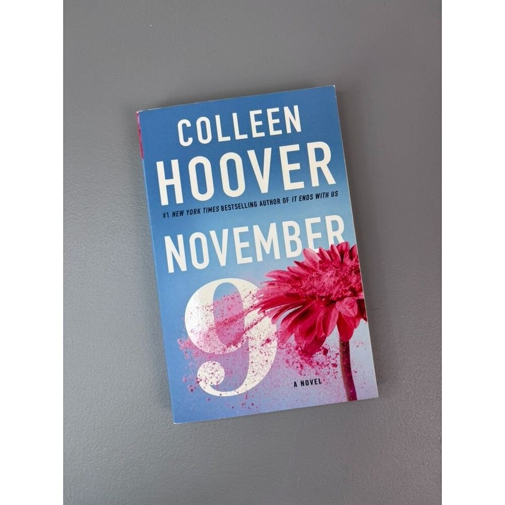 Colleen Hoover November 9 soft cover book romance reader